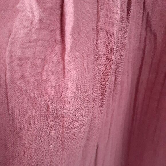 Zara Deep Red Long Sleeve Dress - Picture 9 of 15